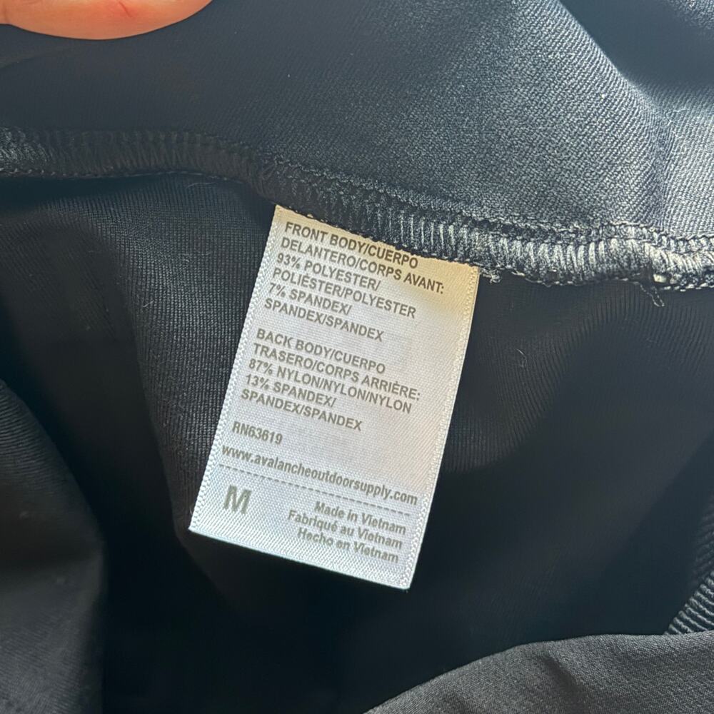 Avalanche Black Hybrid Hiking Outdoor Pants Size M - Picture 5 of 5